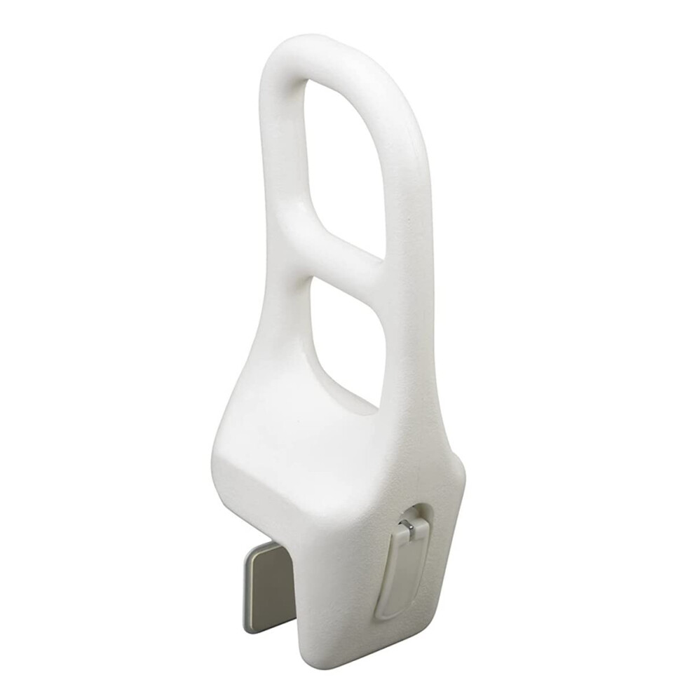Bathtub Safety Rail for Elderly and Disabled, Adjustable Clamp Tub Grab Bar with NonSlip Grip