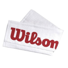 Asciugamano - Wilson - Asciugamano da campo - Bianco/Rosso - 75cm x 50cm - Lavabile