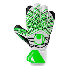 Guanti portiere di calcio - Uhlsport - Soft Advanced - Bianco - Lattice - Chiusura a strappo