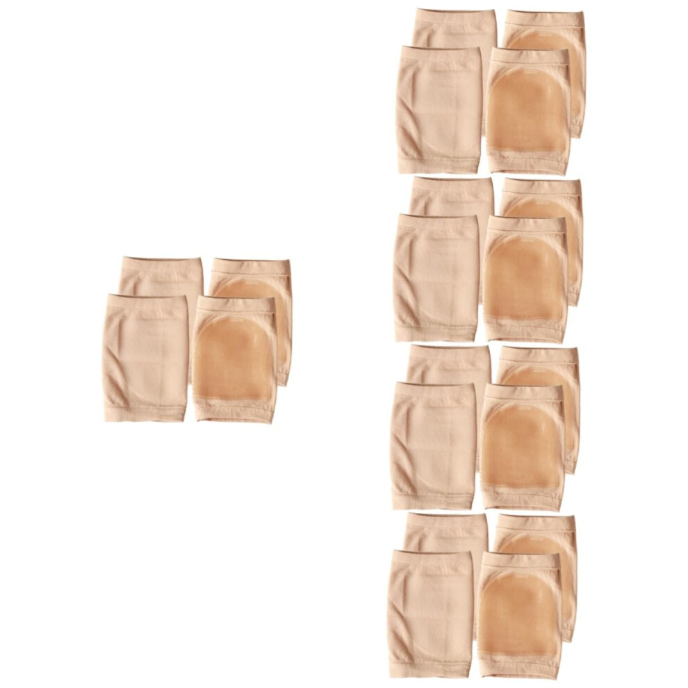 10 Pairs Silicone Heel Protectors with Cushioning Support, Moisturizing Sleeves for Dry Cracked Feet