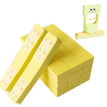 Mini Mop with No‑Touch Squeeze Handle, Foldable Compact Design for Desk, Kitchen, and Windows