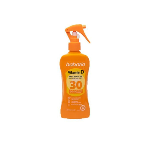 Solaire - BABARIA - Vitamiini D - Sumute - SPF 30 - 200ml - Vedenkestävä