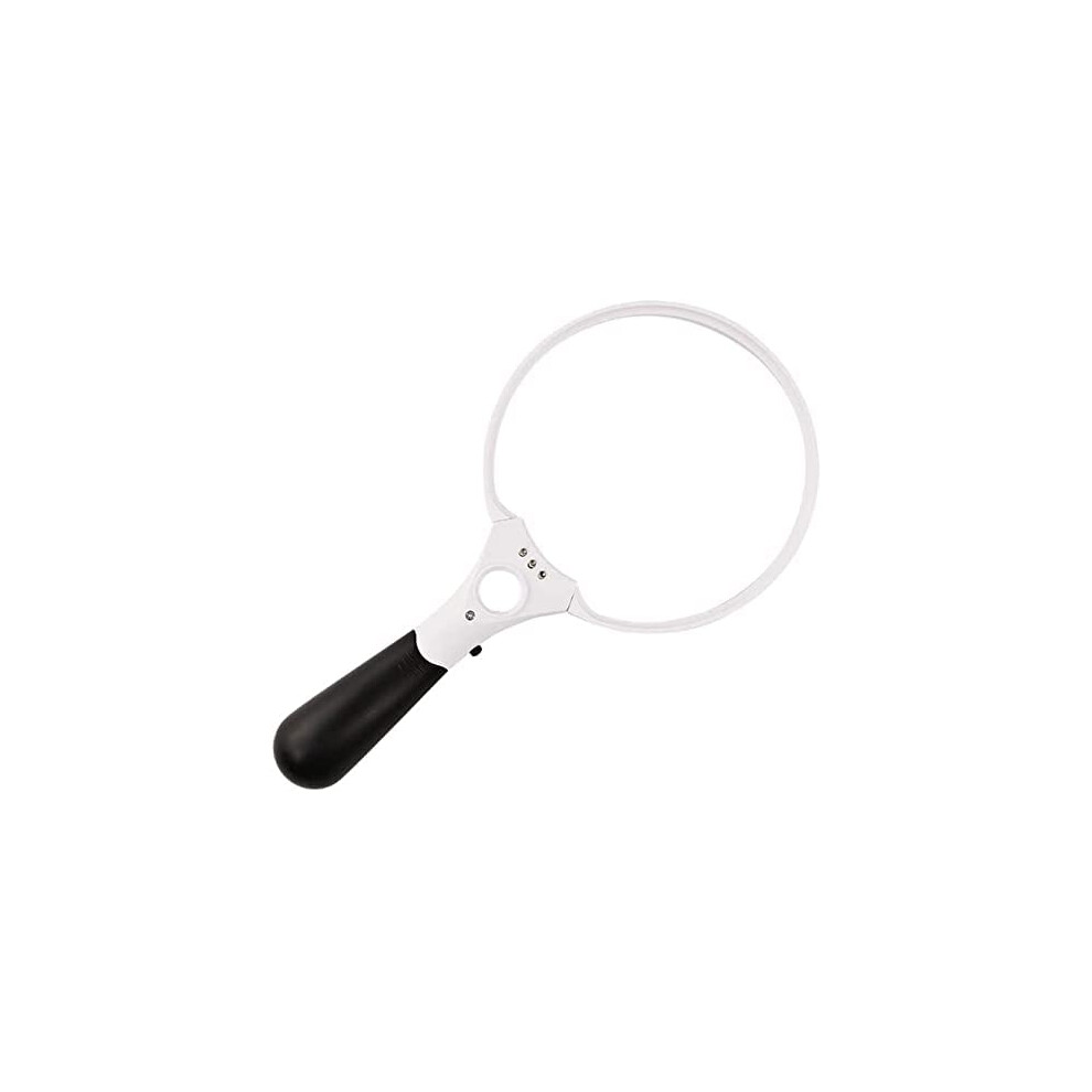 Light 20X Handheld Magnifying Glass With Bright Led Optical Reading Magnifier For Seniors And Kids
