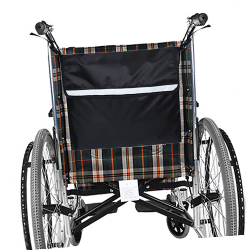 Wheelchair Bag with Secure Strap Attachment, Durable Oxford Storage Organizer for Mobility Scooter