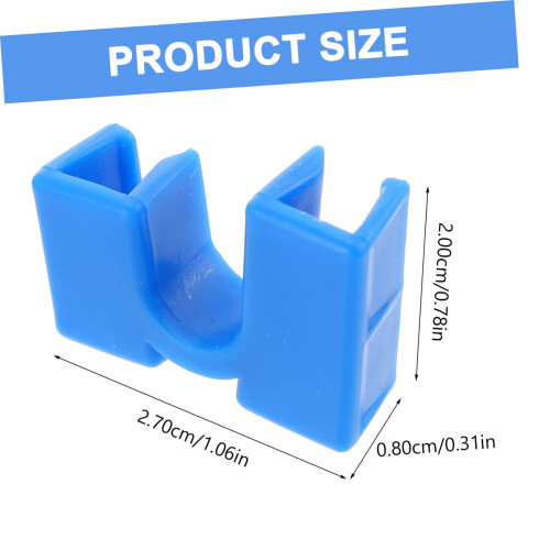 5pcs Chopstick Helper Clips  Plastic Training Aid for Kids, Reusable Training Chopstick Clips 1