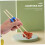 5pcs Chopstick Helper Clips  Plastic Training Aid for Kids, Reusable Training Chopstick Clips 3