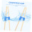 5pcs Chopstick Helper Clips  Plastic Training Aid for Kids, Reusable Training Chopstick Clips 5