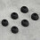 (M, Black) 1 Pair Ear Tips Soft Silicone Avoid Falling Off Replacement Earbuds Plugs Cover Compatible Huawei Freebuds 4i 2