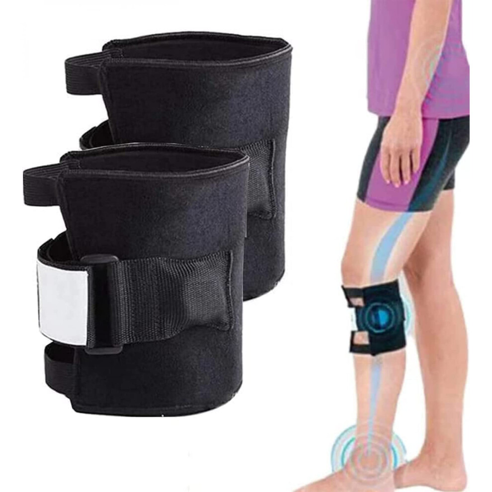 Sciatica Pain Relief Brace 2pcs Adjustable Knee Brace with Targeted Compression and SelfâHeating Support
