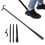 Extendable Long Handled Shoehorn and Dressing Aid Stick for Seniors, Removable 4Section Design 1