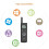 Wireless Powerpoint Presentation Ppt Pointer Clicker Presenter Lcd Display Green Light Rf Remote Co 5