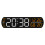 Large Display Digital Clock Digital Wall-Black shellOrange 1