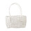 Convenient See Through Vacation Bag Breathable Handbag-White 1