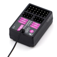 Receptor FS-R7V 7CH 2.4G com Saída PPM/IBUS para Carro e de Controle Remoto