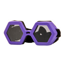 Sun Protecting Dog Sunglasses with Regulable Belt-Purple