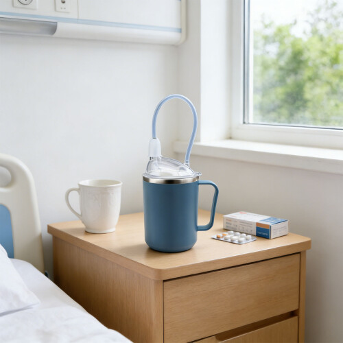 Strong rustless Infant Cup highlighting comfortable-Blue 2