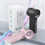 Elegant Handheld Cooling Fan With Cold Air Feature-Dark Grey 6