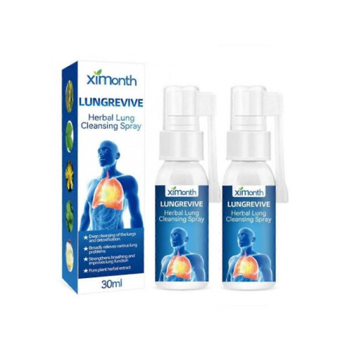 Herbal Lung Cleansing Spray  Lung Detox Herbal Cleansing Spray