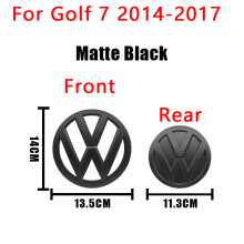 (Negro mate Golf 7, 1 pieza delantera 2014-2017) 140 mm 135 mm 113 mm Para Golf 7 MK7 Golf 7.5 MK7.5