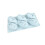 Flexible Silicone Nut Molds For Creative-6 almonds in a row 1