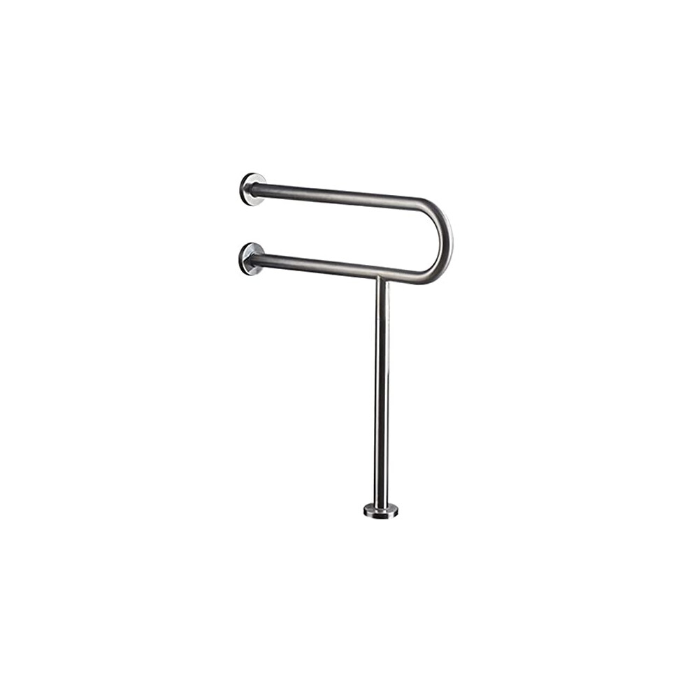 Bathroom Grab Bar 60cm Stainless Steel AntiSlip UShaped Wall Mounted Shower Handrail for Elderly