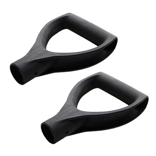 2 types de poignée de pelle en plastique, conception-Noir D 32mm