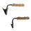 Cage Mounted Clip On Bird Perch Stand With Texture Wood-2 2