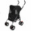 Actiaspet Black Pet Stroller Folding Pushchair 2