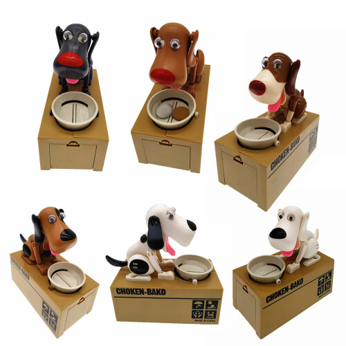 Leuke hond steelt muntspaarvarkens met gemakkelijk-5 1