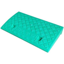 Skateboard Threshold Ramp 11‑13CM Anti‑Slip Plastic Durable Modular Design for Stairs and Wheelchair