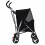 Actiaspet Black Pet Stroller Folding Pushchair 3