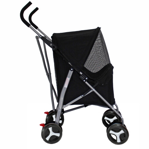 Actiaspet Black Pet Stroller Folding Pushchair 2