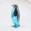Refillable Butane Lighter Adjustable Soft Flame Penguin Shape Portable Pocket Lighter Color A 1