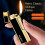 Butane Lighter with Ergonomic Slide Ignition, Adjustable Flame Refillable Torch for Candle, BBQ, Camping, Kitchen Use 2