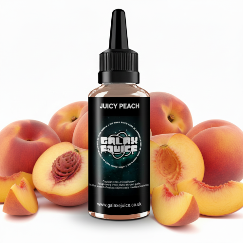 Juicy Peach 100ml E-Liquid No Nicotine Vape