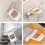 Mini Sponge Mop with OneHand SelfWringing, Foldable Wet Dry Cleaning for Kitchen and Bathroom, Replaceable Head 4