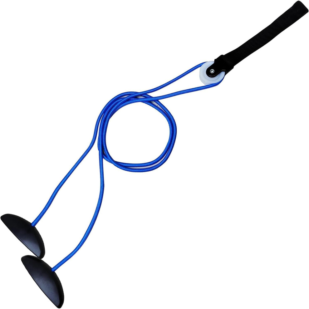 Shoulder Pulley for Physical Therapy, Adjustable Rope, Comfort Handles, Over Door Rehab System
