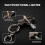 3in1 Refillable Torch Lighter with Windproof Ignition, Keychain Multitool for Outdoor BBQ and Camping 5