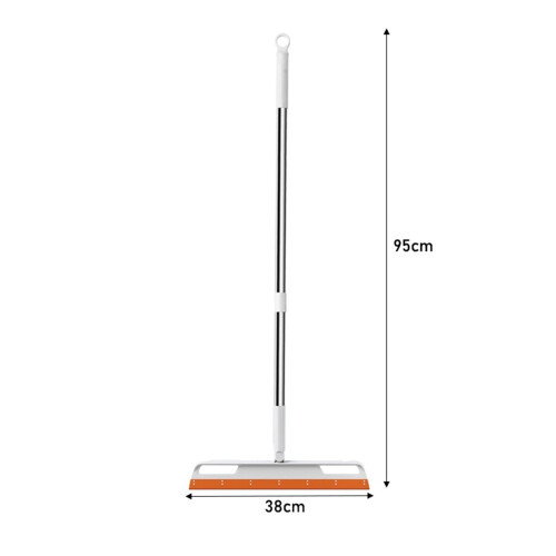 Large Adjustable Silicone Floor Cleaning Squeegee and Telescopic Broom for Bathroom Kitchen Windows 1