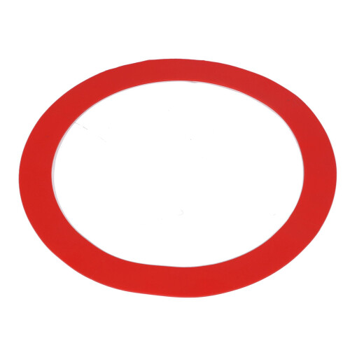 Red Silicone Golf Target Ring 50.5cm, 0.3cm Thick 1