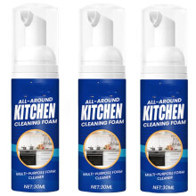 Kitchen Degreaser Spray for Fast Grease Removal, NoRinse MultiPurpose Cleaning Foam for Kitchen