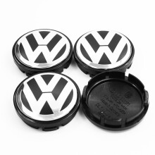 (v-w Modelo 5 55mmYT) ABS 4 piezas 55mm 56mm 65mm 70mm 76mm Tapas centrales de rueda para coche esti