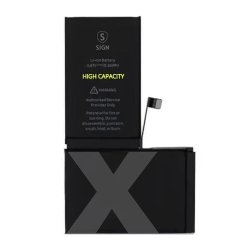 iPhone X Højkapacitets batteri - 3000mAh