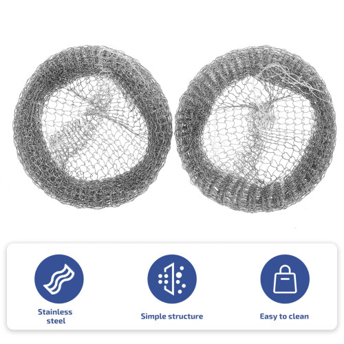 12 Sets Washing Machine Lint Trap for Drain Hose, Reusable Mesh Filter, AntiClog Durable Design 2