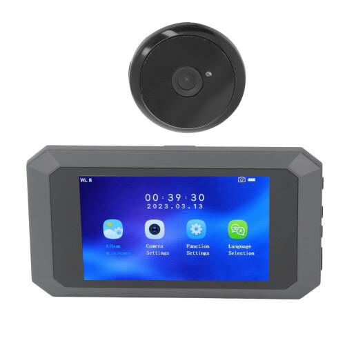 Video Door Viewer 1400mAh 3.97 Inch Screen Black 2