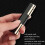 Windproof Torch Lighter for Men, Refillable Butane Jet Flame, Adjustable Metal Design, Red Gift 4