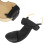 Violin Shoulder Rest Pad Sheepskin Black 3/4-4/4 4