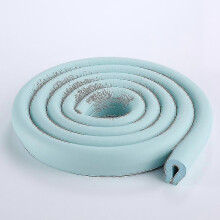 (Light Blue) 2m U Shape Baby Safety Soft Corner Edge Foam Guard Cushion Compatible With Glass Table