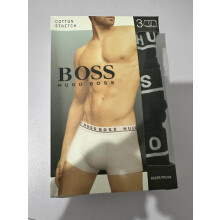 (XL) HUGO BOSS Stretch Cotton Boxer Trunks, Pack of 3