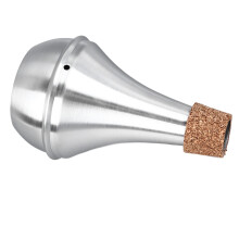 Trumpet Mute Aluminum Alloy Cork Edge Protection